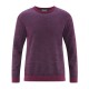 HempAge Sweater, rectangle 2-colour way-knit Wine-reef